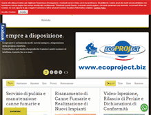 Tablet Screenshot of ecoproject.biz